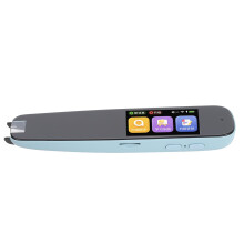 Scan Reading Pen Chinese/English Translator Digital Reader Blue 650mAh