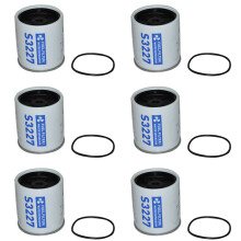 6X S3227 ÉLéments de Filtre à Carburant Marins Extérieurs