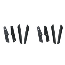 2X Jeu de Garniture de Bande de Support de Pare-Brise de Moto Pour- R1200GS LC Adventure R1250GS R1250 GS ADV 2013-2020