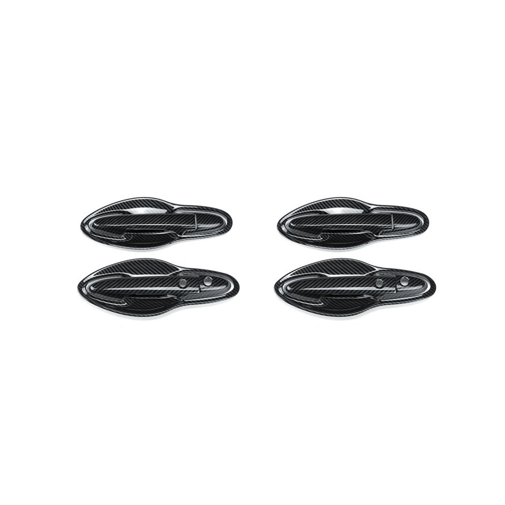 2X Car Front Door Handles Cover Trim Carbon Fiber Door Handle Bowl For Hrv Hr-V Vezel 2014-2017 Exterior Styling 6031947218061