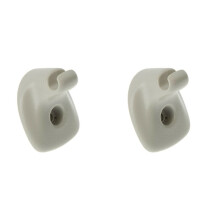 2Pcs Car Front Sun Visor Retainer Clip for 2015-2021 Avenger Sebring 1GW25DW1AA