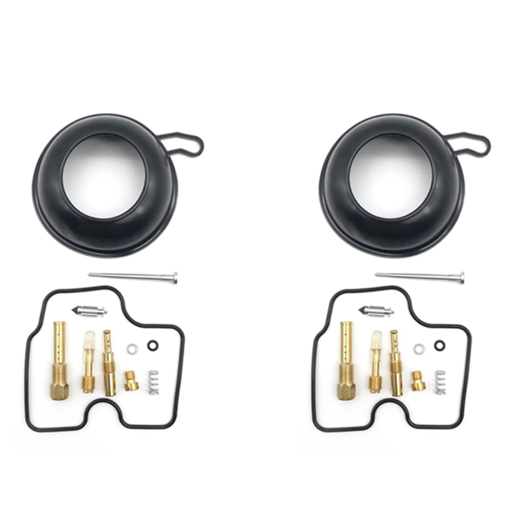 2X Motocycle Accessories Plunger Diaphragm Float Carburetor Repair Kit For Cb400 Cbr400 6031577633388