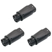 3X EVSE EV Adapter 32A J1772 Typ 1 Auf Typ 2 Stecker EV Adapter, Ladeanschluss für Elektroautos