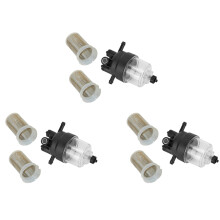 9 Pcs New 130306380 One Fuel Filter Assembly and Two Extra Filter Elements for Truck 400 Series Engine