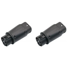 2X EVSE EV Adapter 32A J1772 Typ 1 Auf Typ 2 Stecker EV Adapter, Ladeanschluss für Elektroautos