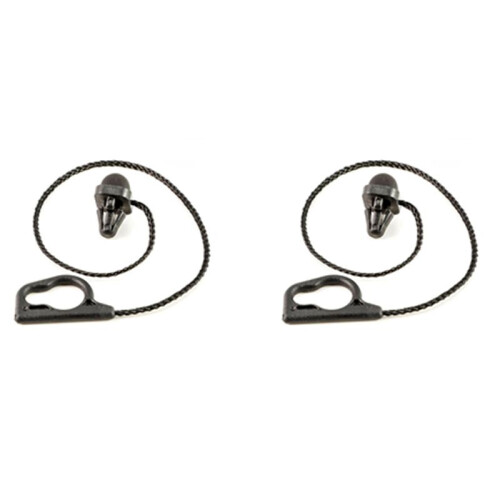 2X for  Corsa D E 5 Door Tailgate Trunk Car Parcel Shelf String Cord Tonneau Cover Strap 13367836