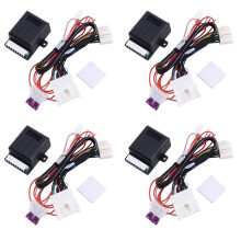 4X Car Side Mirrors Folder Fold and Spread Automatically Kit for RAV4(2020) LHD+ Plug and