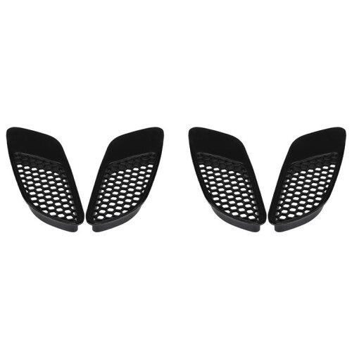 4 Pièces évent pour Real M3 Model Car Persiennes D'Aération de Capot D'Aération de Capot Avant Pour- E90 E91 E92 E93 M3 ABS