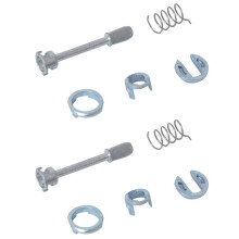 2X Kit de Reparación de Cilindro de Cerradura de Puerta Delantera Izquierda Y Derecha de Coche de Repuesto 6L3837167 para Ibiza Cordoba
