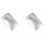 2X for   W204 C Class 2007-2014 Car Trunk  Button Sticker Cover Trim Interior Frame Accessories 1