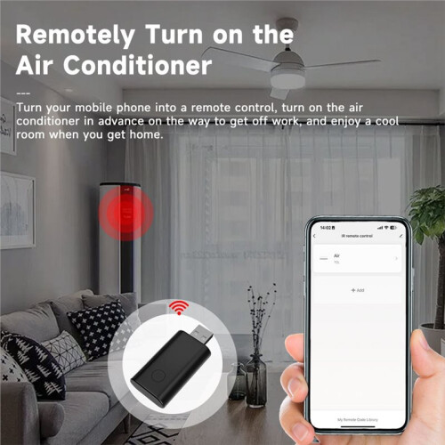 Tuya WiFi IR Remote Control  USB Universal TV Air Conditioner Infrared Controller App Voice Control 2