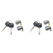 2X Door Lock Set with Key(L & R) for 89-95 Pickup 89-98 4Runner for Door Lock Cylinder Key 69051-35030