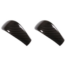 2X for Ranger Everest T6 T7 2015-2018 Center Control Gear Shift Knob Cover Trim Decorative Accessories, Black