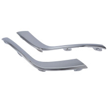 Car Rear Bumper Electroplating Trim Strip Fog Light Reflector Light Cover Brake Light Strip for ZS 2017-2019