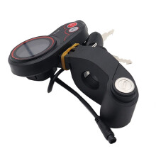 2X TF-100 LCD Display Throttle Meter Dashboard 6PIN  with Electric Door Lock Key for  M4 Electric Scooter
