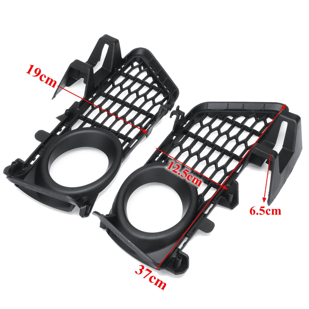 4X Car Front Bumper Fog Grille For- 3 Series F30 F31 Lci M-Sport 2011+ Light 4713038481791