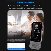 S80 Pro Traducteur Intelligent avec 138 Langues, Fonctionnalités Hors Ligne, Chat en Temps Réel, IA GPT, Traduction Vocale et Photo