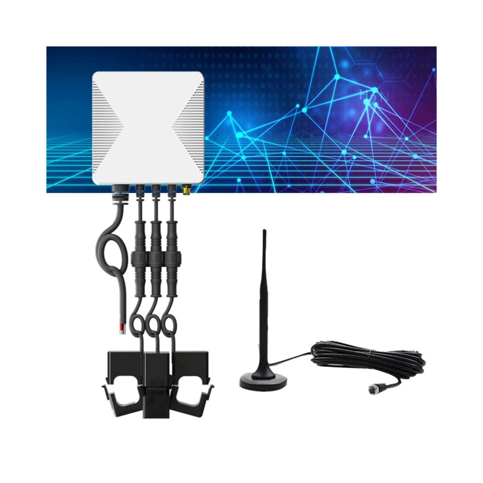 120A Tuya 3 Phase Wifi Kwh Meter Power Clamp Current Transformer App Monitor 6032462167384