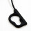2X for  Corsa D E 5 Door Tailgate Trunk Car Parcel Shelf String Cord Tonneau Cover Strap 13367836 3