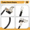 Car Battery Negative Sensor Cable for  Optima 2014-2015 Negative Electrode Battery Sensor 37180-2T870 371802T870 6