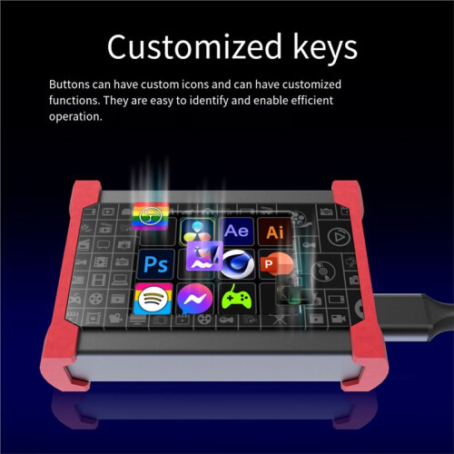4K HD Capture Card Live Broadcast Console Stream Box Visual  Keyboard Stream Deck Capture Support OBS/TikTokHUG 1