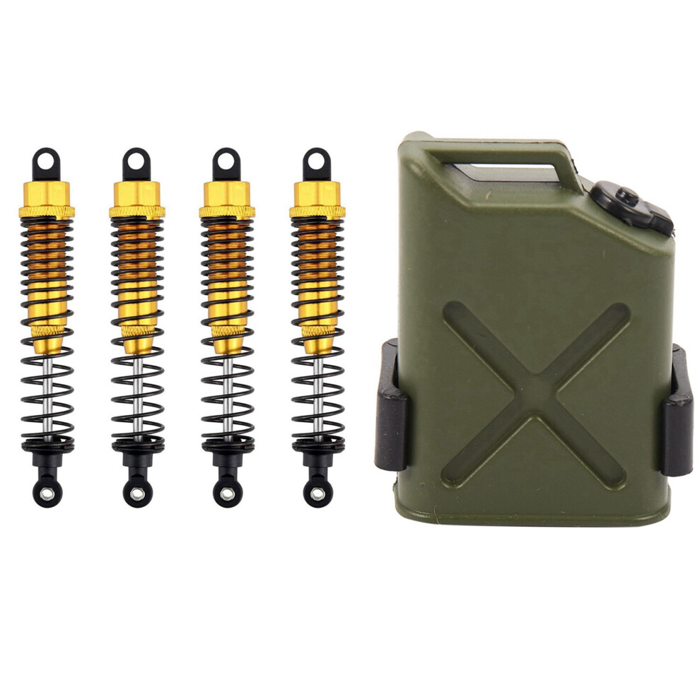 1Set Fuel Tank For Cc01 Axial Scx10 90046 D90 D110 Tf2 -4 & 4Pcs 108Mm Green 4711494714309