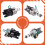 0231178009 Ignition Distributor for  Beetle Y891YR 021905205J Distributor 7