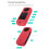 For  X4 Air X3 Silicone Cover Camera Lens Protective Case Scratch-Resistant Accessory Black 2