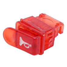 40X Motorrad Hupen Schalter Taste Wenden Signal Blinker Schalter Taste Start Taste für  DIO ZX AF27 AF28 AF34 Rot