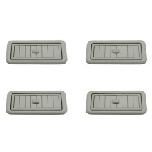 4X Car Interior Roof Top A/C Air Conditioner Outlet AC Vents for Land Prado LC150 150 2010-2017 Grey