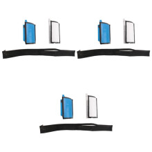 3X Car Dual Zone Air Conditioning Heater Flap Repair Kit for 407 2004-2016 C5 6480E3