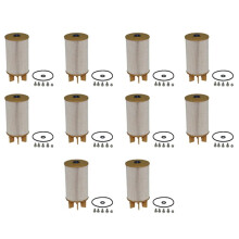 10X Fuel Filter Part Number 16403-4KV0A Fuel Filter Elements Fuel Water Separator for Navara Np300