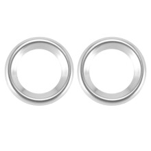 4x for 10Th Gen A-Pillar Loudspeaker Decorations Circle Rings, Door Audio Speaker Trims for 2016-2019