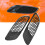 4PCS Engine Hood Vent Louvers Air Scoop Bonnet Vent Cover for- E90 E91 E92 E93 M3, Carbon Fiber Pattern 3