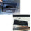 6X Car Trunk  Tailgate Button Holder Case Base Bracket Key Plate Garnish Frame for  X-Trail 2008-2013 4