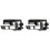 2X Interior Inner Door Handle Front Rear Right for  Qashqai J10 2007-2013 80670JD00E 1