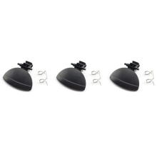 3X Black for  C4 Handle for Glove Box Compartment Glovebox Repair Fix