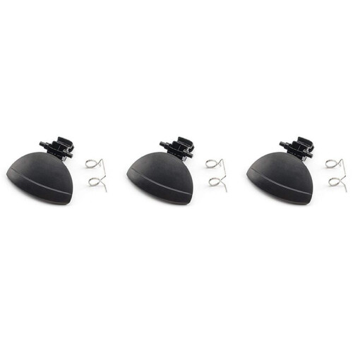3X Black for  C4 Handle for Glove Box Compartment Glovebox Repair Fix