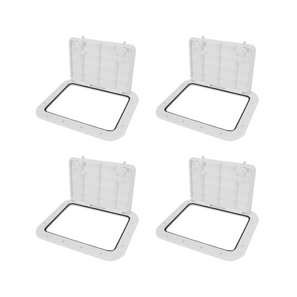 4X 425-315Mm Boat Hatch Abs Marine Access/Deck Hatch For Marine Yacht Rv Non-Slip Removal Knob Anti-Aging Boat Marine 4711137890704