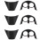 Couverture Décorative de Bouton de Volant 9PCS pour  Camry 2018 2019 8Th Accessoires Multimédia 1