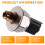 Pressure Common Rail Sensor Fuel Pressure Sensor 55PP31-01 55PP3101 for Sensata 2