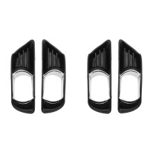 2Pair Car Front Bumper Fog Light Covers Lower Fog Light Trim Bezel Cover for Camry XV40 2007-2009 Fog Light Cover