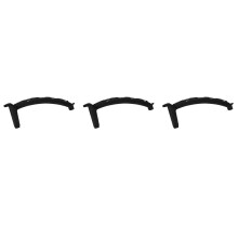 3X Nero Maniglia della Porta Destra Decorativo Fondo Coperchio Auto Maniglia della Porta Maniglia Base per 2007-2014  E70 X5 E71 / E72 X6