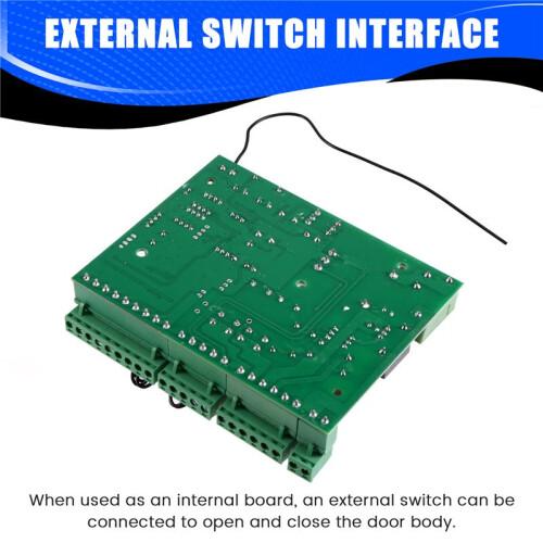 220V Sliding Door Motor Controller Receiver Door Opening Code Rolling Code Controller Development Board Remote Control 1