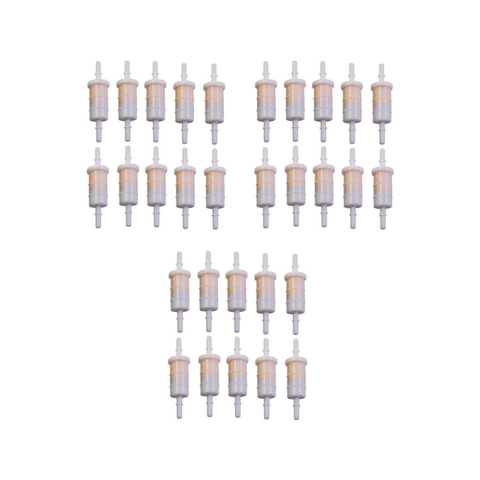 30Pcs 8Mm 5/16 Inch Marine Outboard Fuel Filter For Mercury 35-879885T Sierra 18-7718 35-879885Q 35-879885T 4713582219864