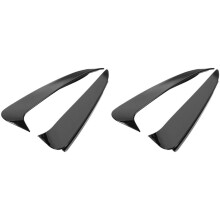 2X Garniture de Couvercle D'évent de Canard de Becquet de Tablier de Pare-Chocs Arrière pour   W205 C43 C63 AMG 4 Portes 2015-2021