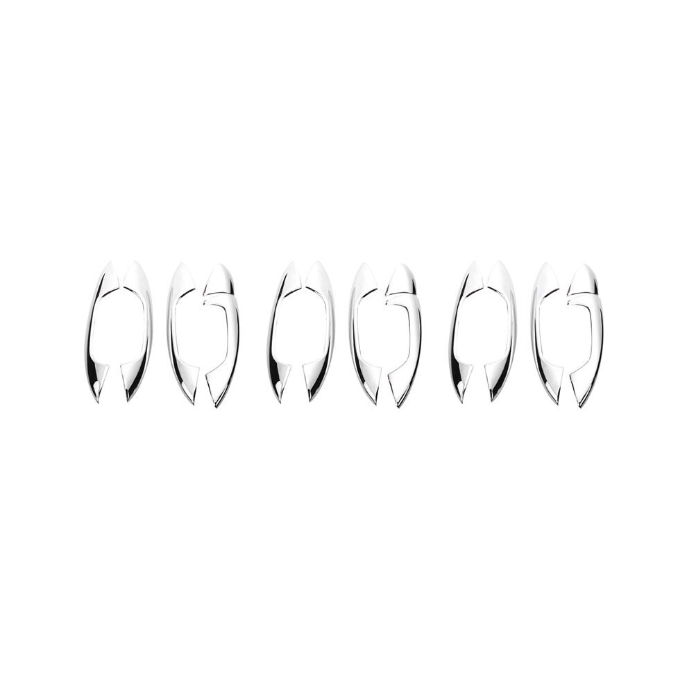 For W205 Cclass C200 C180 Glc260 2015 2016 Car Accessories Door Handle Trim Abs Sticker 15Pcs For Lhd 4711086708044
