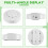 Zigbee/Tuya WIFI  Air Box Kooldioxidedetector CO2-Gassensor Formaldehyde VOC-Temperatuur-Vochtigheidssensor 4