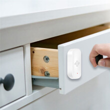 Tuya WiFi Inteligentny Czujnik Wibracji Wykrywanie Ruchu Zdalny Monitor w Czasie Rzeczywistym Alarm do Szuflad Okiennych w Domu