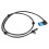 2 Pcs ABS Wire Wheel Speed Sensor Brake Induction Wire Sensor, A & B 10